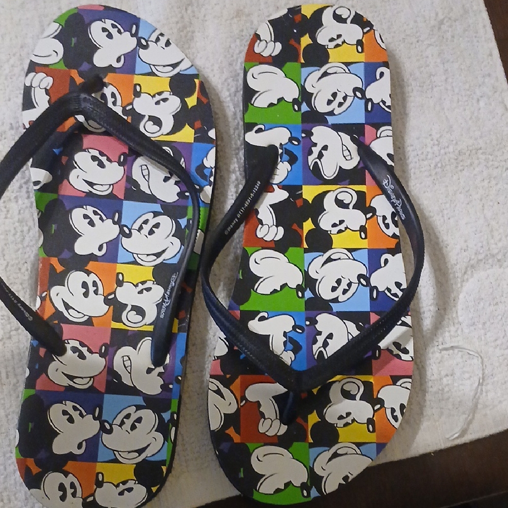Disney Multicolor Mickey Mouse Sandals